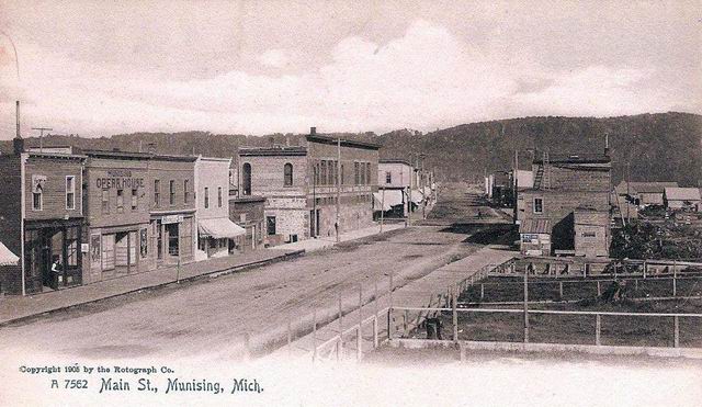 Munising Opera House - 1905 From Paul
